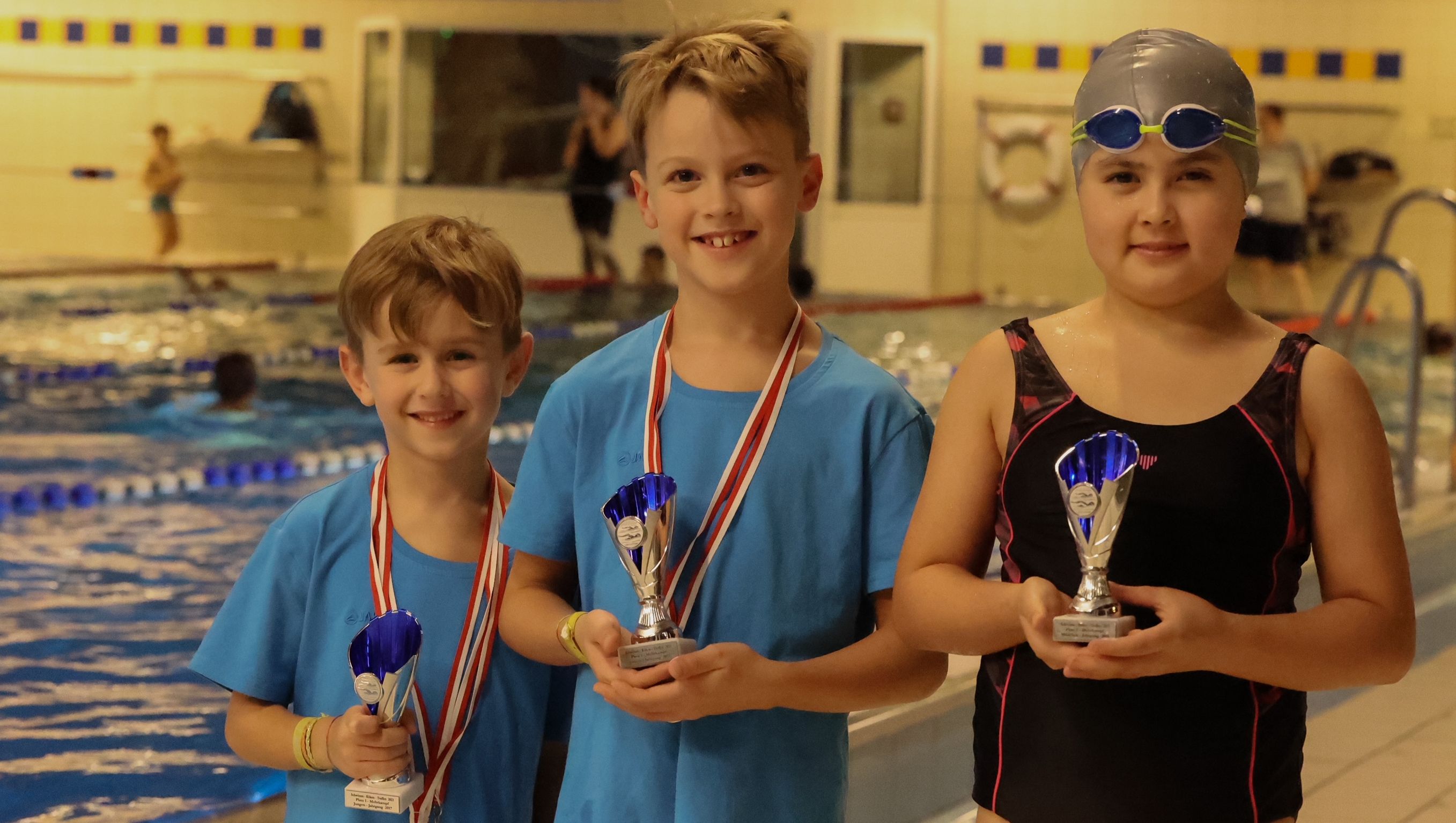 Stadtberger beim Schwimmküken-Treffen